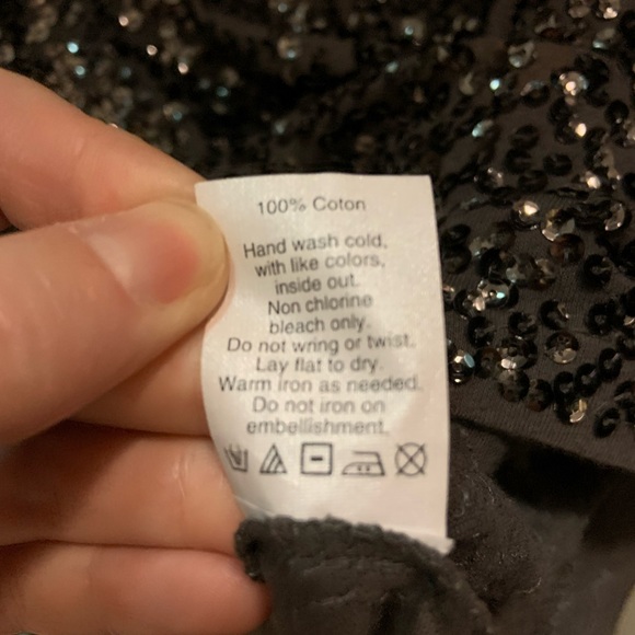 J. Crew scoop neck taupe sequin shirt blouse size XXS - Picture 5 of 5